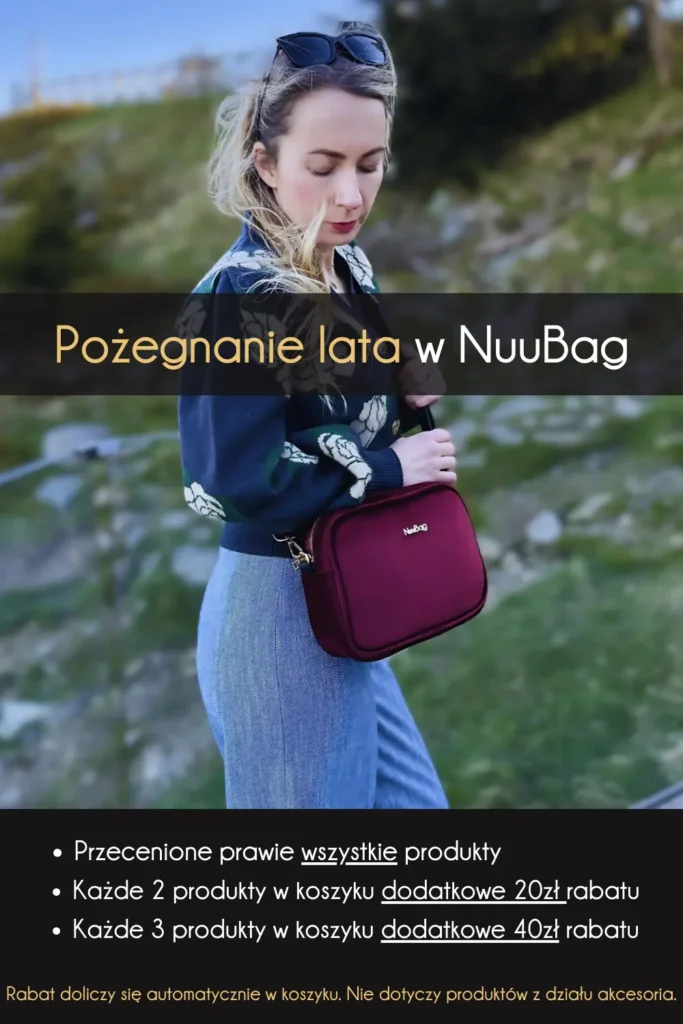 Pozegnanie lata - promocja- polskie torebki nuubag