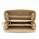 Ecru portfel damski. Nuubag polska marka