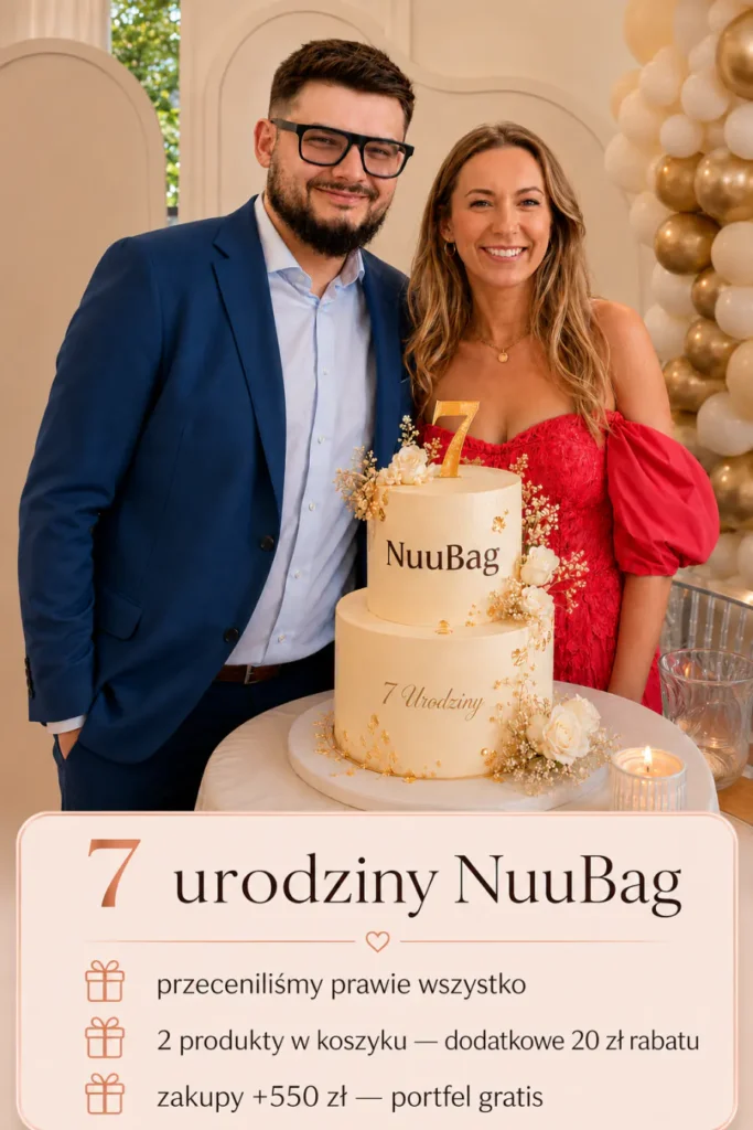 promocja urodziny nuubag polska marka torebek i portfeli